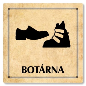 Botárna, 100x100mm, pergamen, Utah